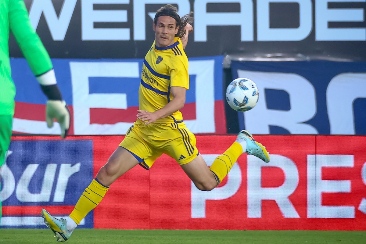 Boca: los FLOJOS números de Edinson Cavani en su regreso