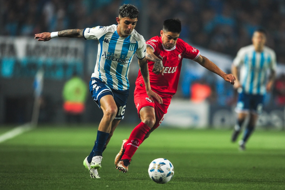 Independiente vs Racing: a qué hora juegan, dónde ver, formaciones e historial