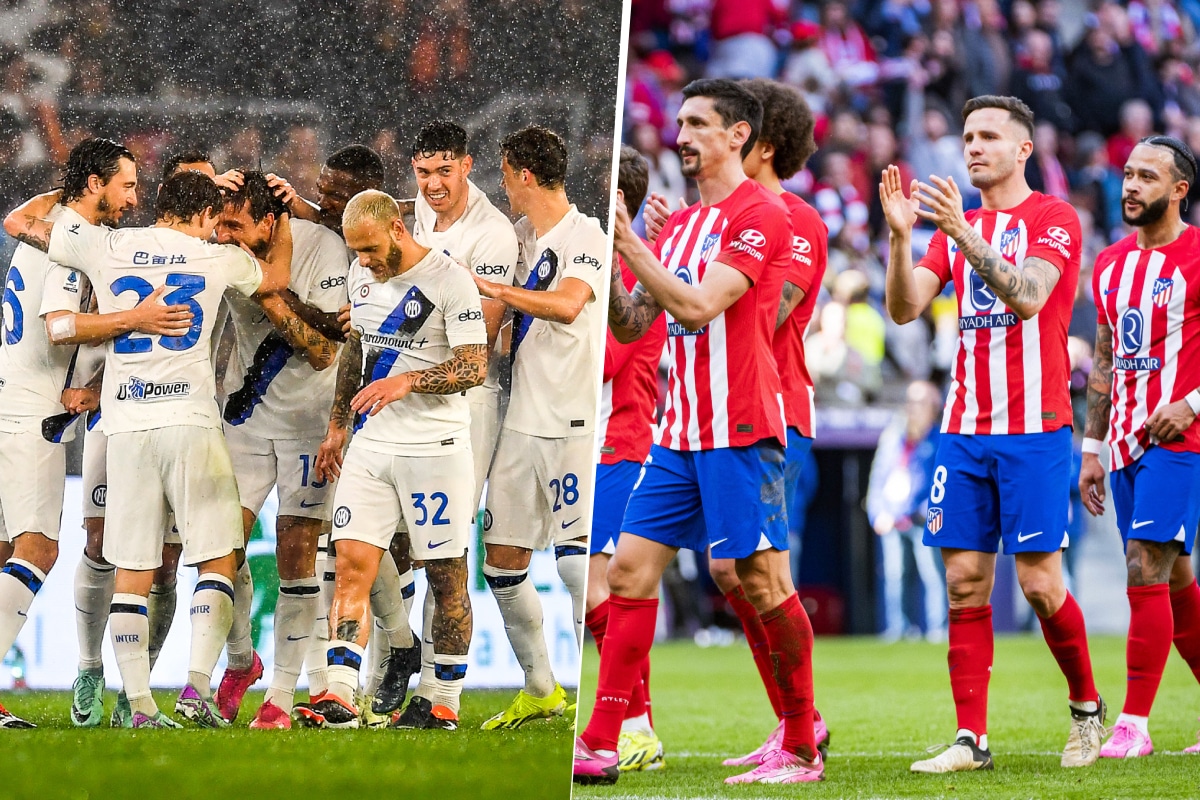 Inter vs Atlético Madrid: a qué hora juegan, dónde ver, formaciones e historial