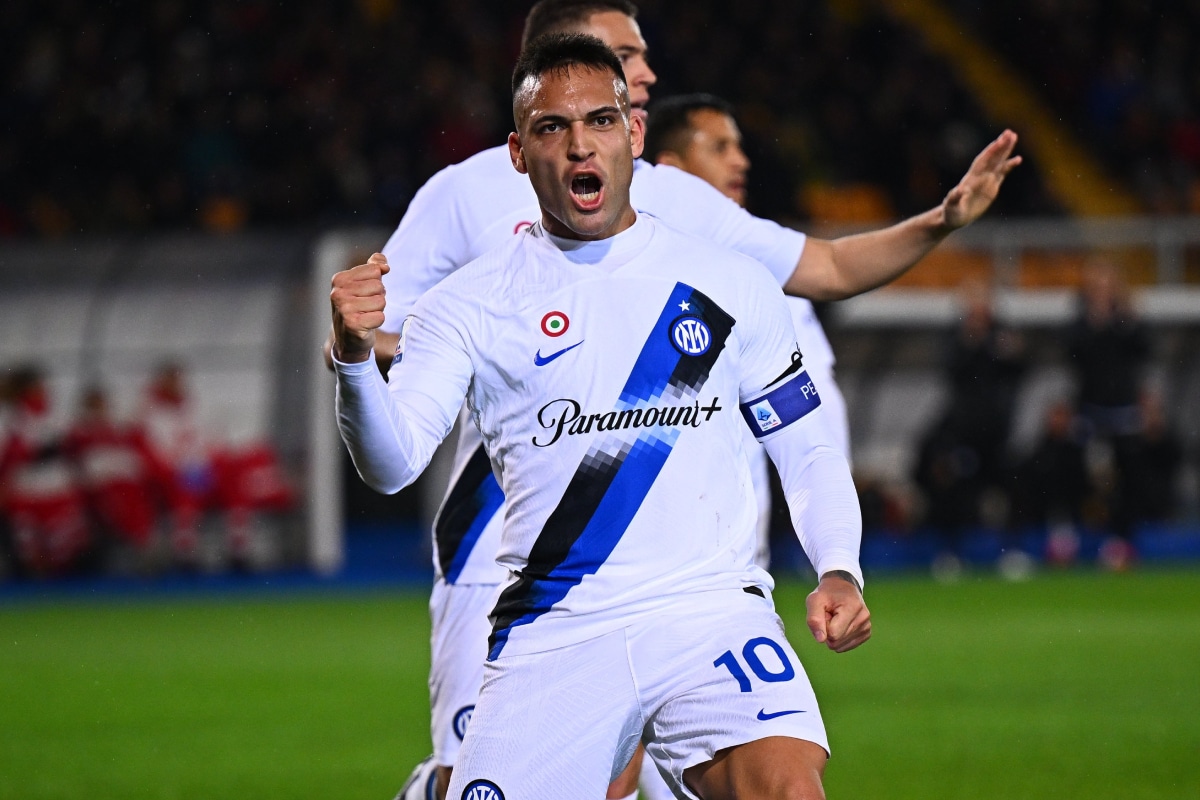 Lautaro Martínez metió dos goles y rompió un nuevo récord en Inter