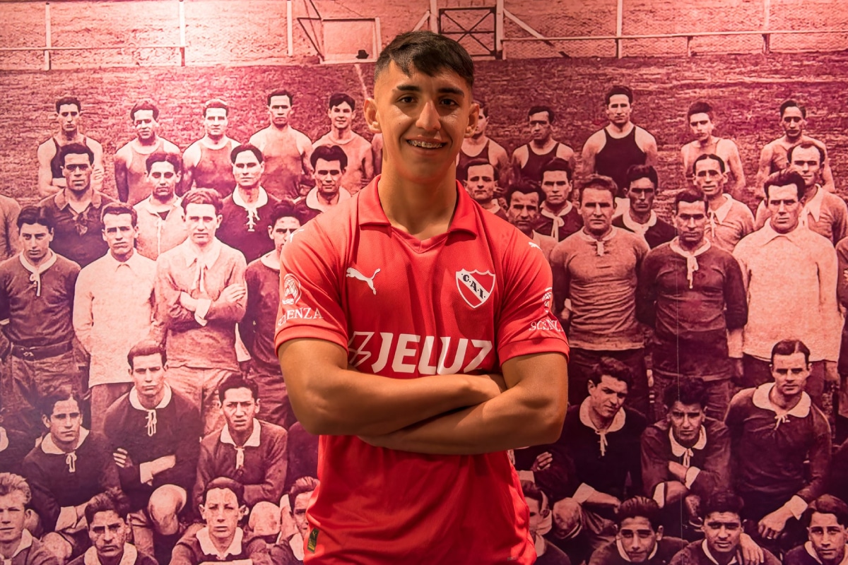 ¿Quién es Lautaro Millan, el futbolista de Independiente que firmó su primer contrato profesional?