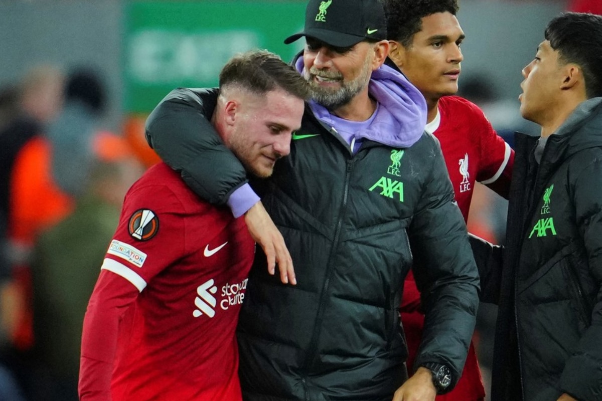 VIDEO: El emotivo abrazo entre Mac Allister y Klopp tras el título de Liverpool