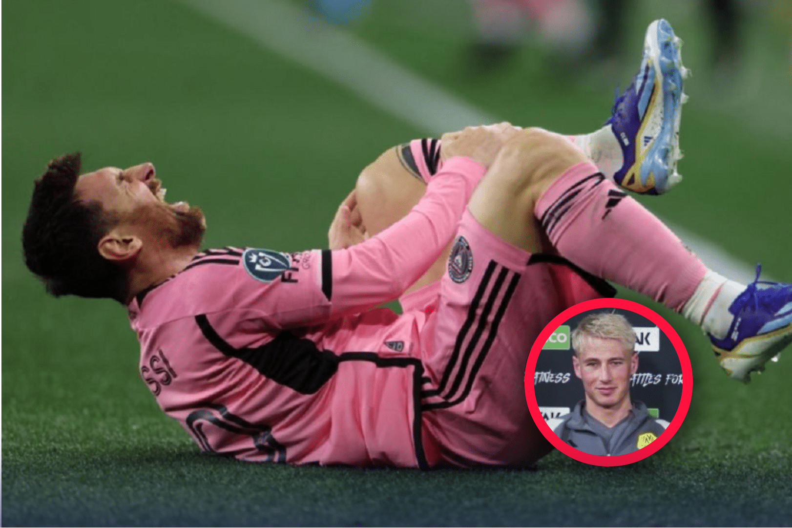 “Quieren hacer un escándalo”: Dura declaración del jugador que le dio el planchazo a Messi