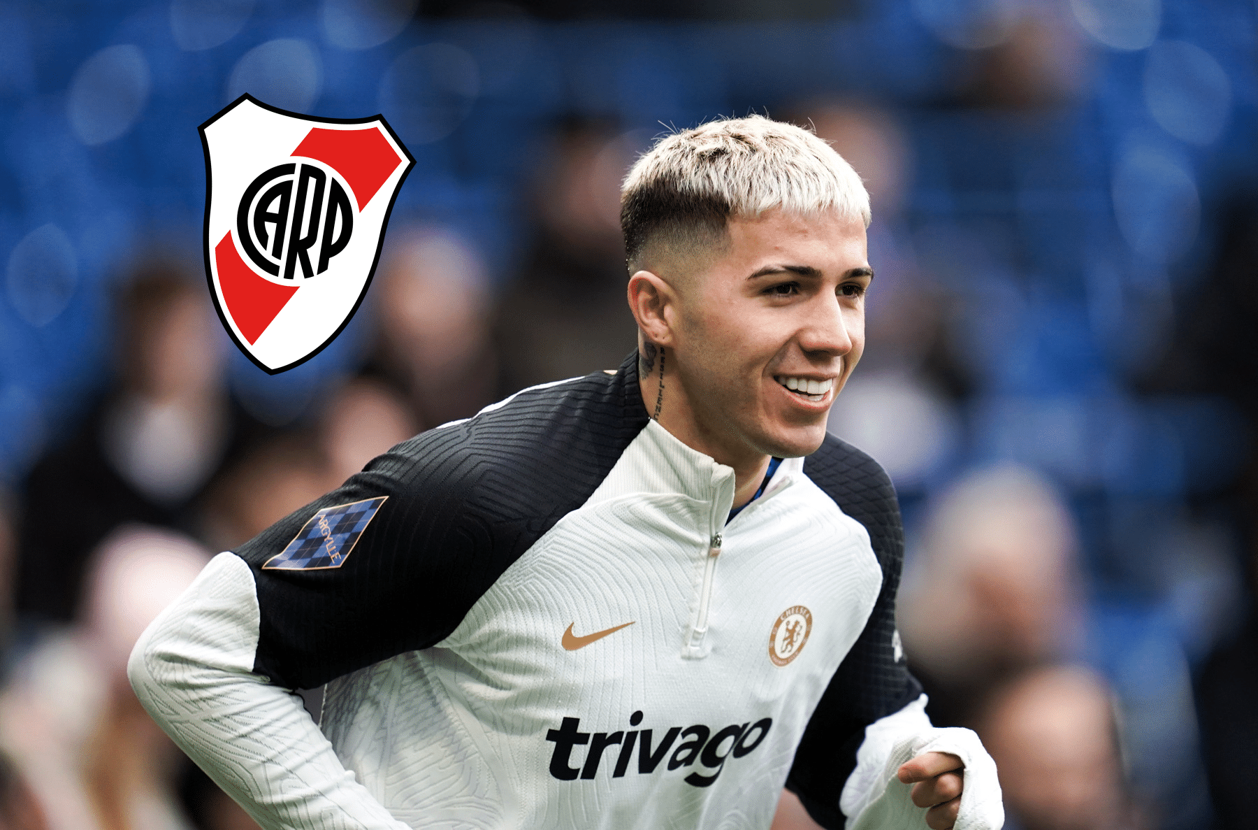 Los hizo Millonarios: Enzo Fernández les regaló una camiseta de River a dos jugadores de Chelsea