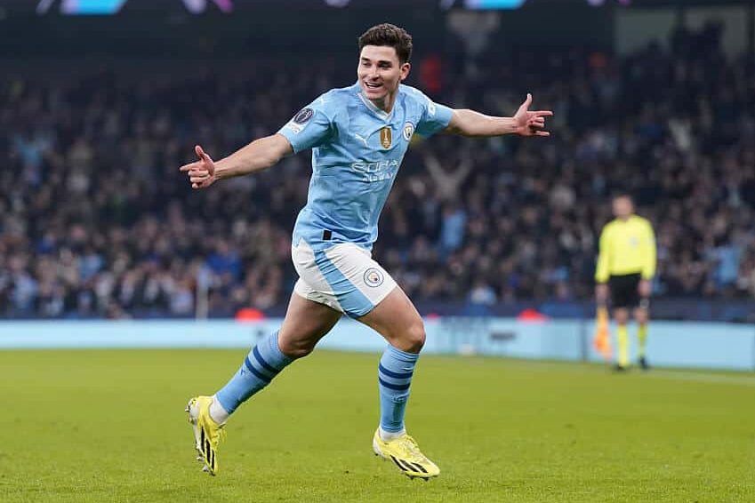El récord que alcanzó Julián Álvarez en la Champions League