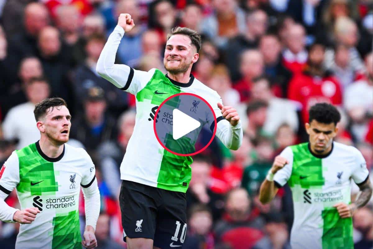 VIDEO: El gol de Alexis Mac Allister ante Manchester United en Old Trafford