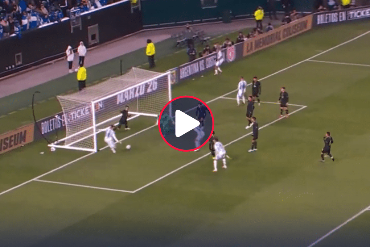 Video: Enzo Fernández amplió la ventaja de Argentina contra El Salvador con un golazo colectivo