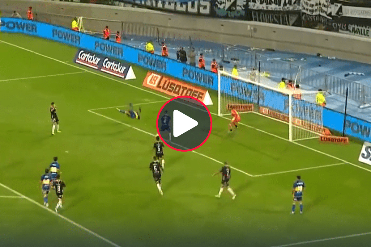 Video: el GOLAZO de Cavani de chilena por Copa Argentina