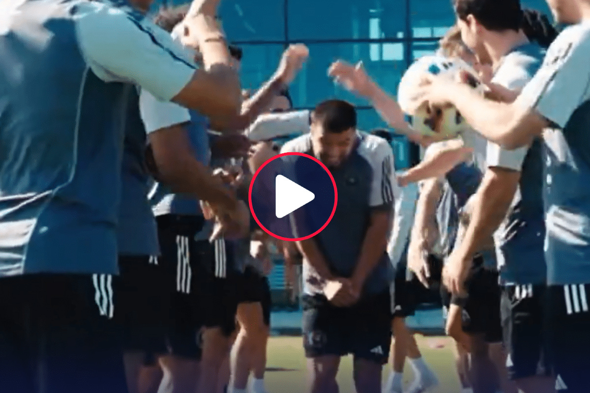 Video: le hicieron el pasillo a Chelo Weigandt en su bienvenida a Inter Miami