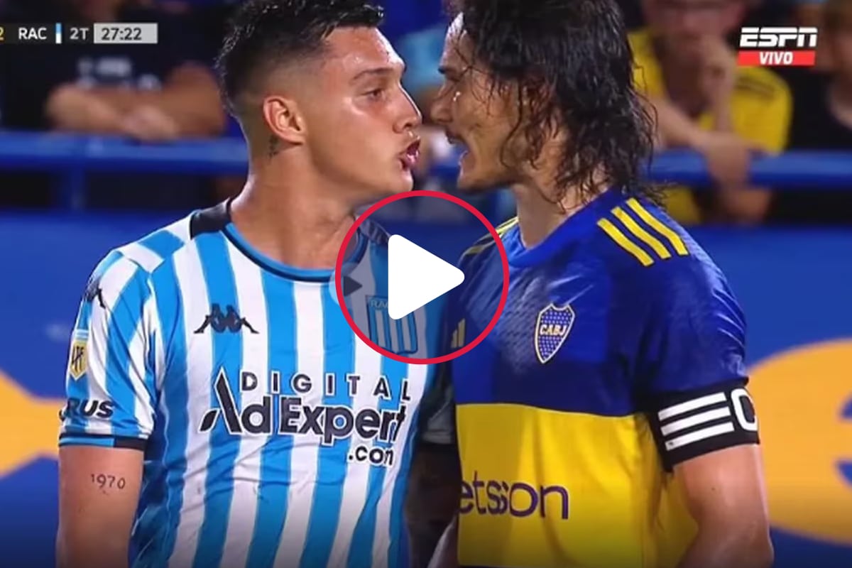 Video: ¿Cómo se originó el cruce entre Edinson Cavani y Nazareno Colombo?