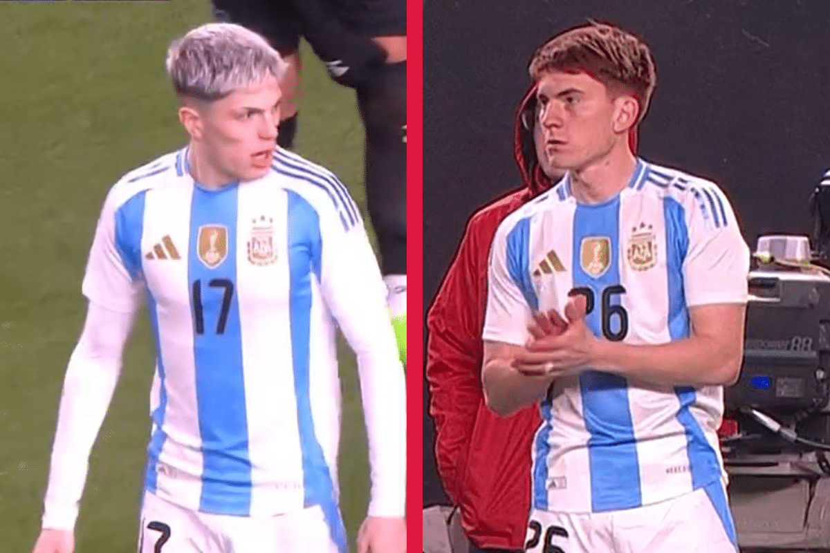 Valentín Barco debutó en la Selección Argentina: sus conexiones con Alejandro Garnacho