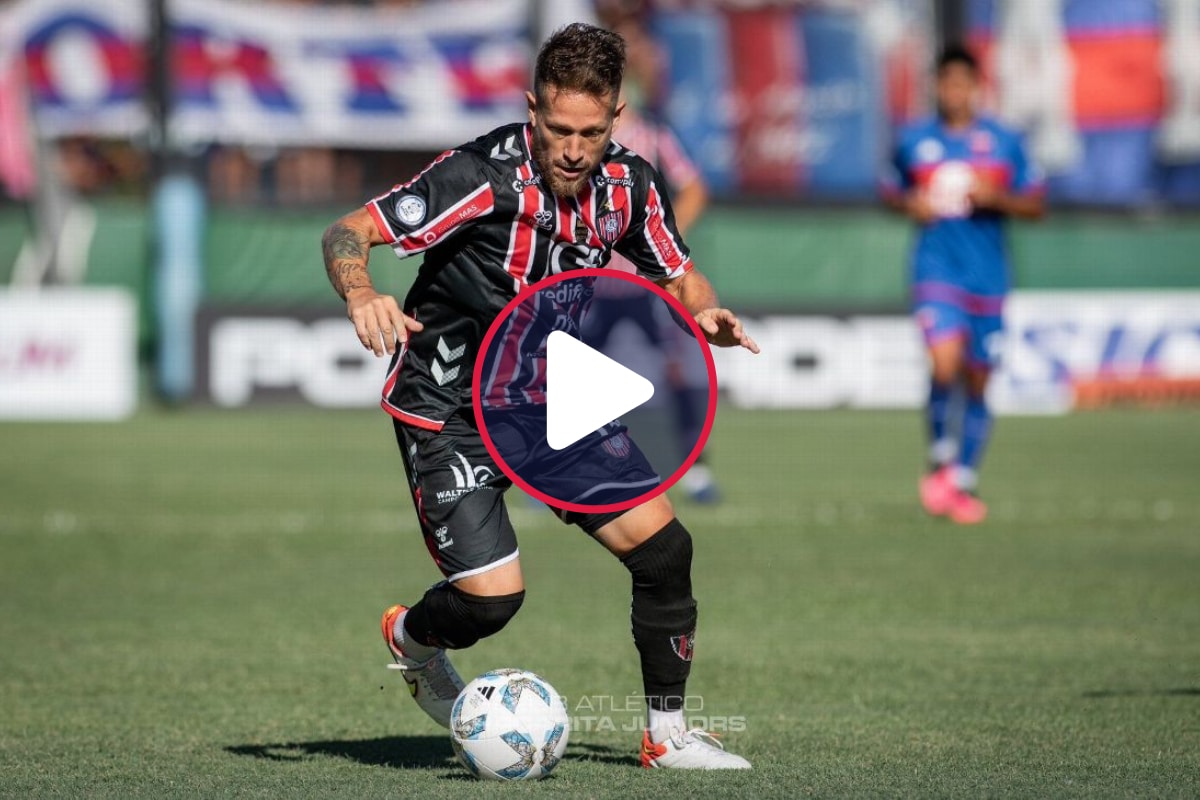 Video: el bombazo al ángulo de Fernando Brandán en Chacarita vs San Martín de Tucumán