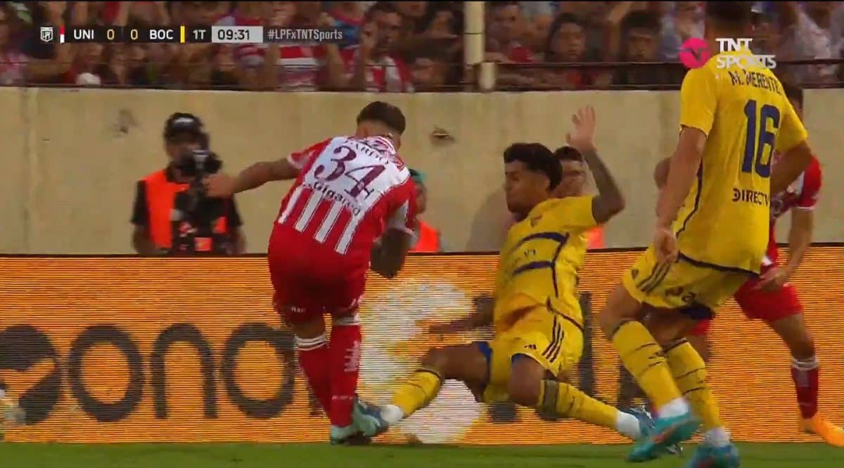 ¿Era roja para Medina? Otra polémica arbitral en Unión vs. Boca