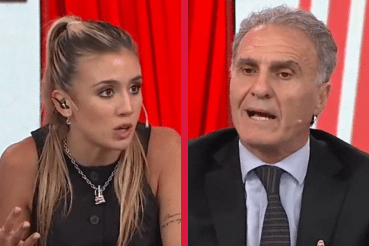 Morena Beltrán y un tiro por elevación a Oscar Ruggeri: “Simpleza total”