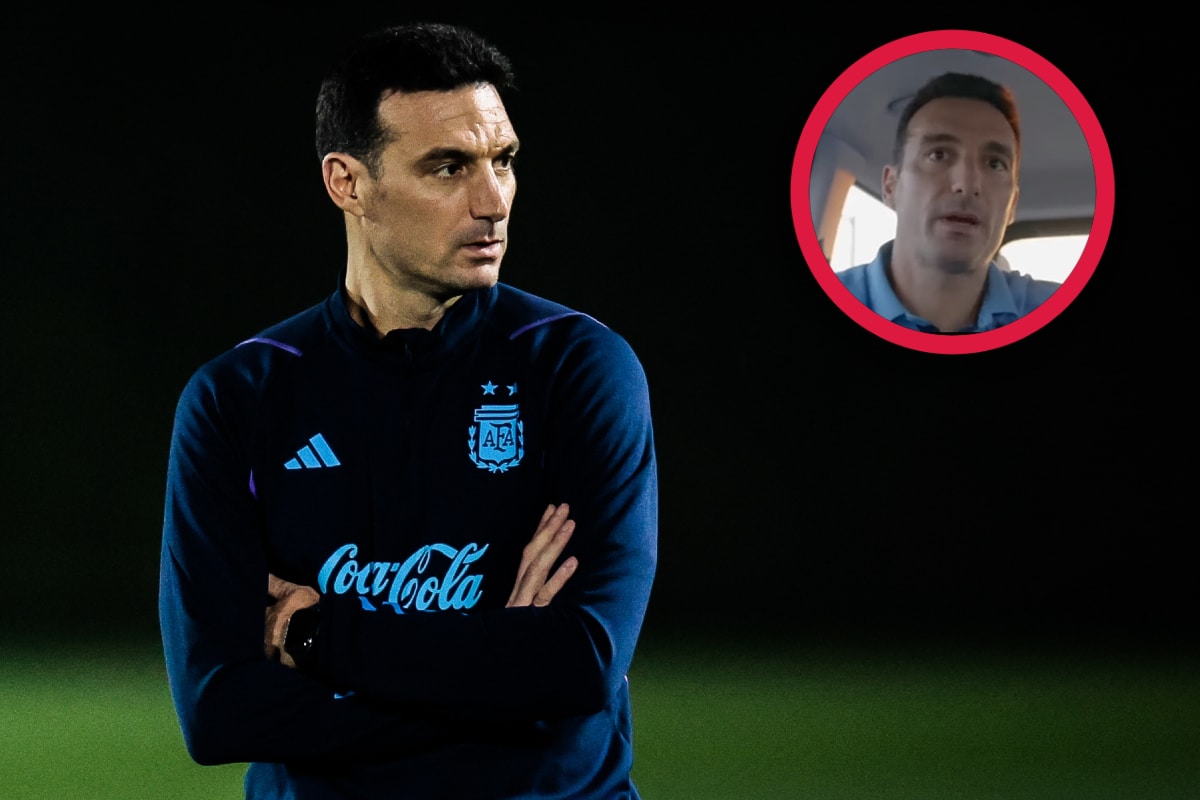 Lionel Scaloni habló sobre su video viral tras la derrota de Arabia Saudita: “Si hubiera sabido…”