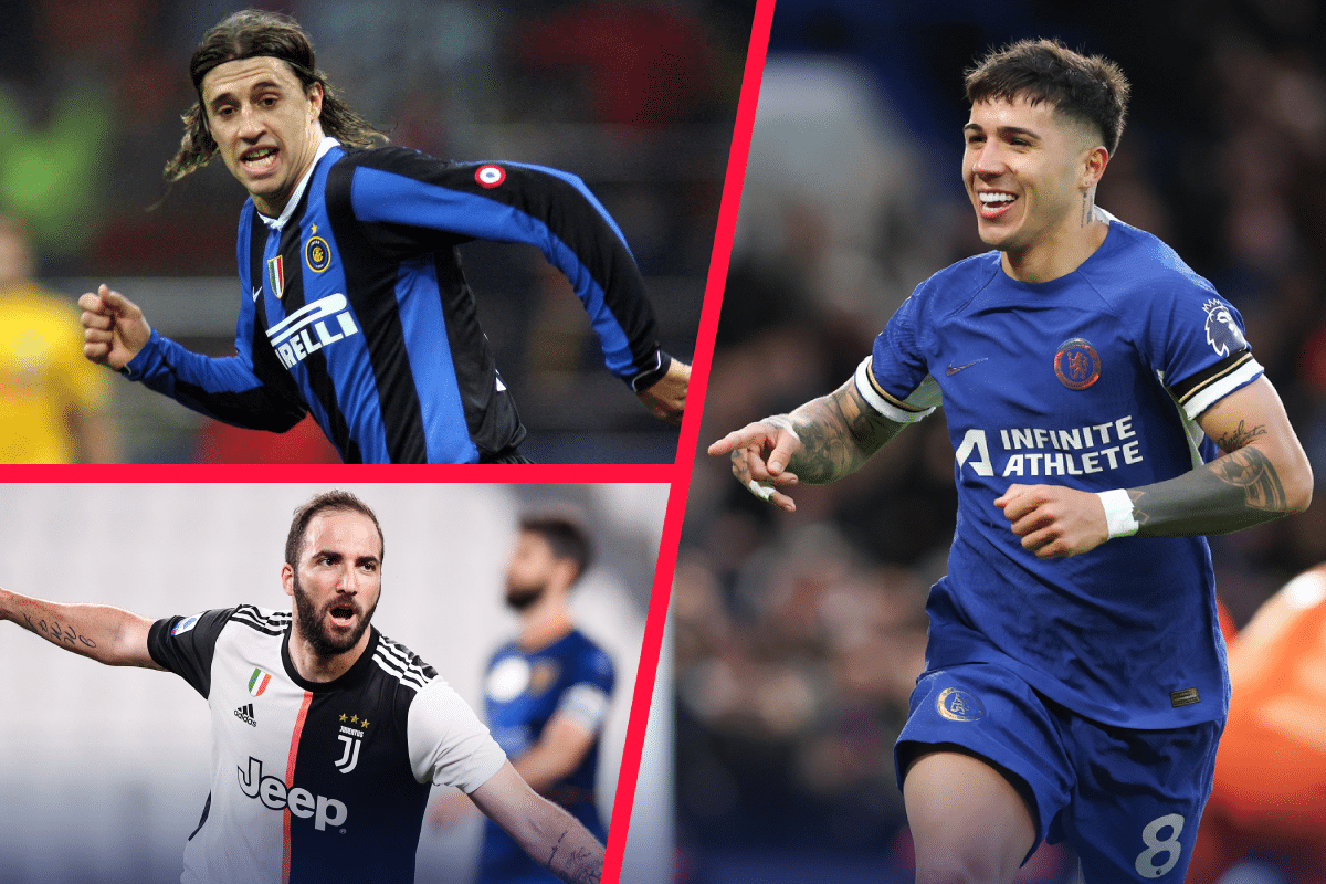 Los 10 futbolistas argentinos MÁS CAROS de la historia