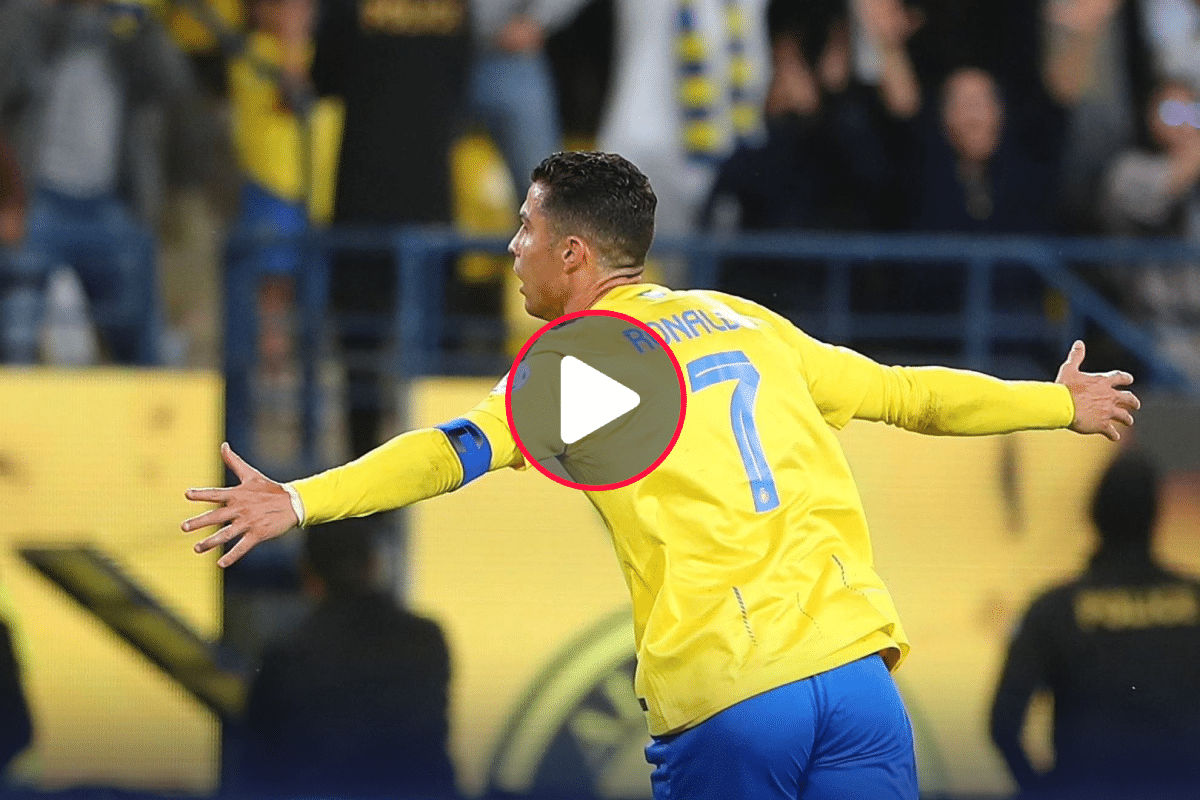 Video: El hat-trick de Cristiano Ronaldo para aplastar 8-0 al Abha de Arabia