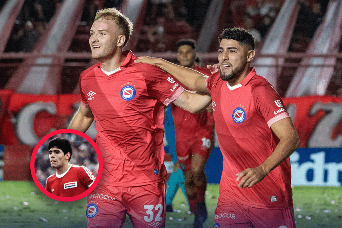 El particular ritual “maradoniano” de Argentinos Juniors en su debut en la Copa Sudamericana