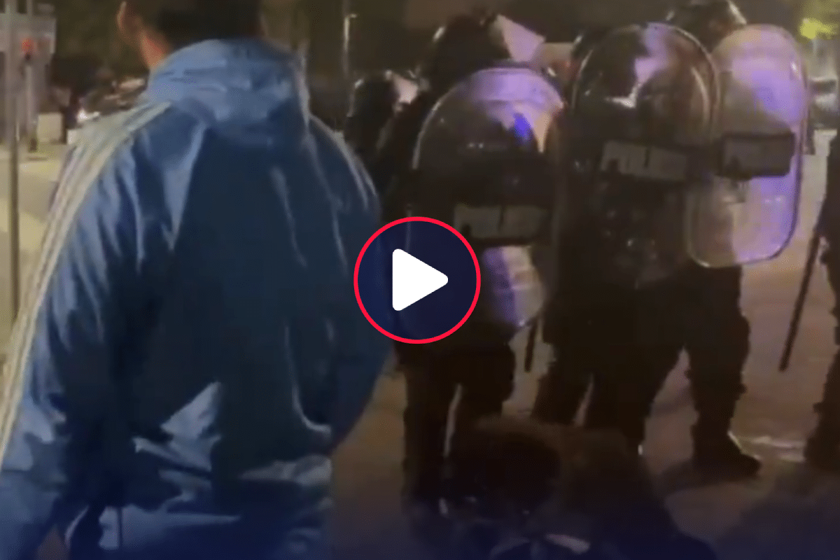 Video: incidentes en las inmediaciones de la Bombonera antes de Boca – Sportivo Trinidense