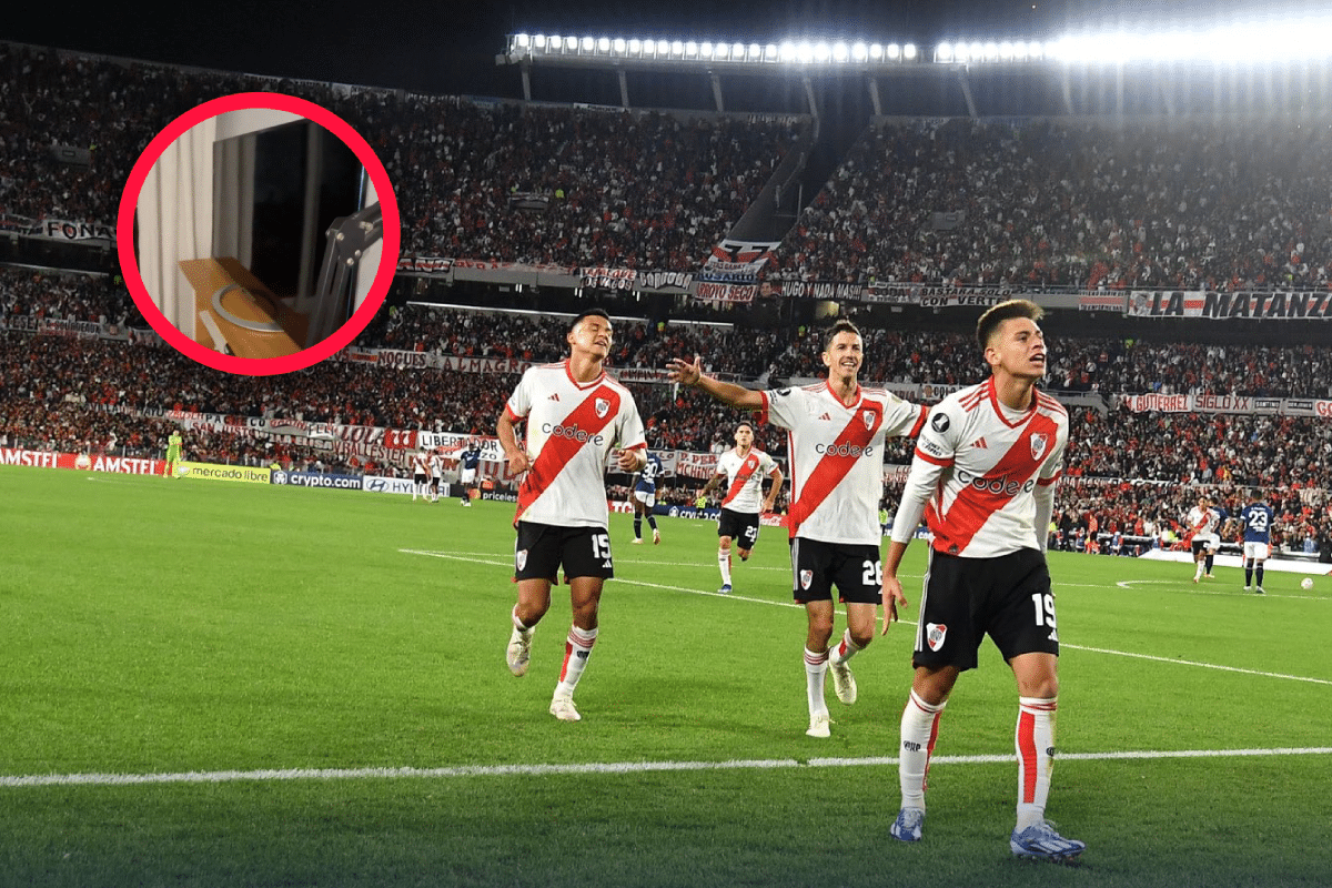 ¿Tiembla? Vive a 10 cuadras del Monumental y sucedió ESTO tras el gol de Echeverri