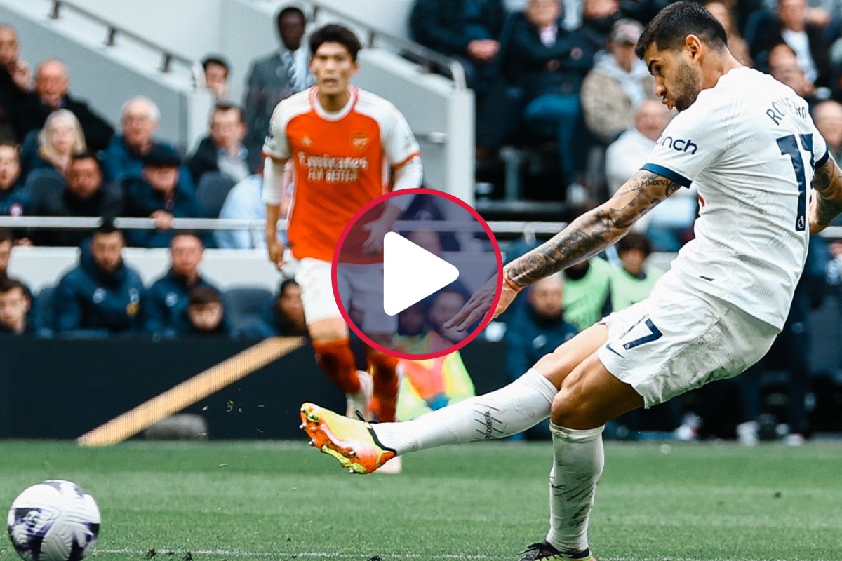 Presión alta, avivada y gol: Cristian Romero se hizo presente en el derby de Londres
