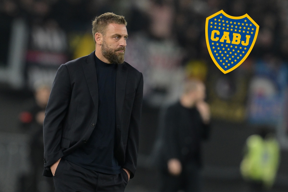 El ex Boca que Daniele de Rossi busca contratar para su Roma