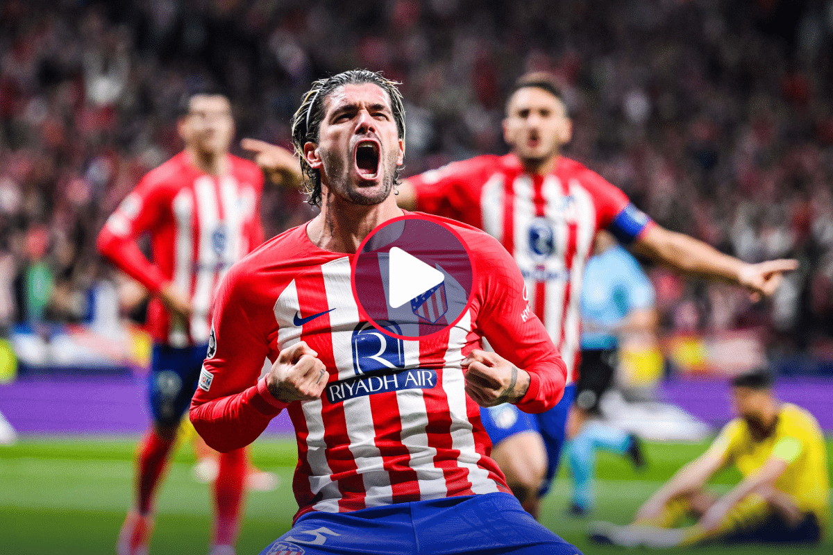 Video: De Paul aprovechó un error defensivo y marcó el 1-0 frente a Borussia Dortmund