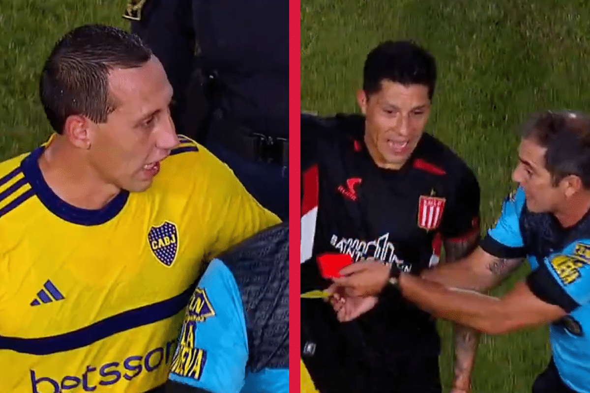 “Dirigí vos”: el divertido cruce entre Lema y el árbitro en Estudiantes vs Boca