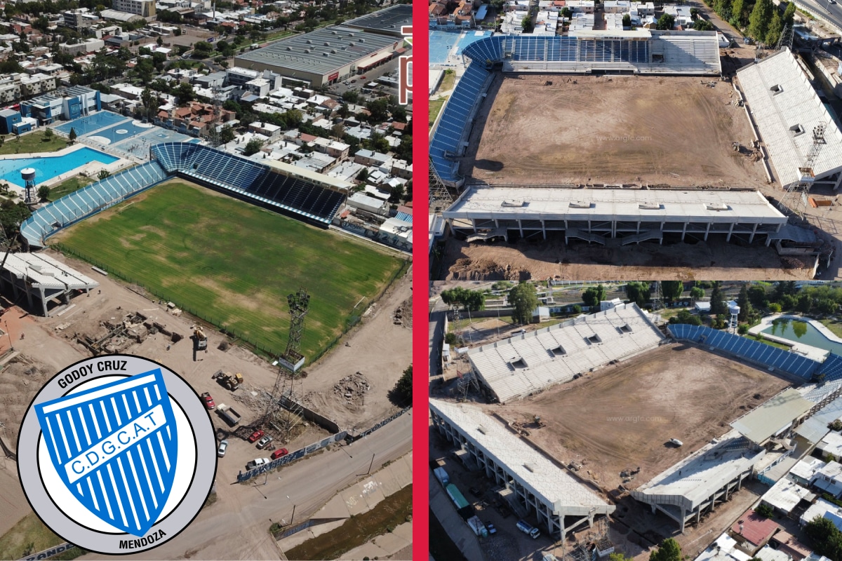 Godoy Cruz: cuánto costó la remodelación del Feliciano Gambarte y cuándo vuelve a jugar en su estadio