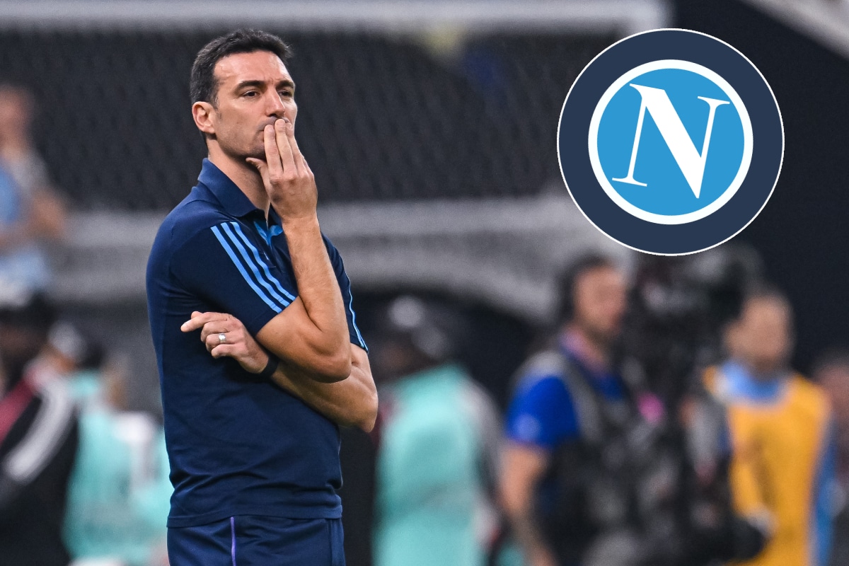 Atento, Scaloni: Napoli ficharía a un campeón del mundo con la Selección Argentina