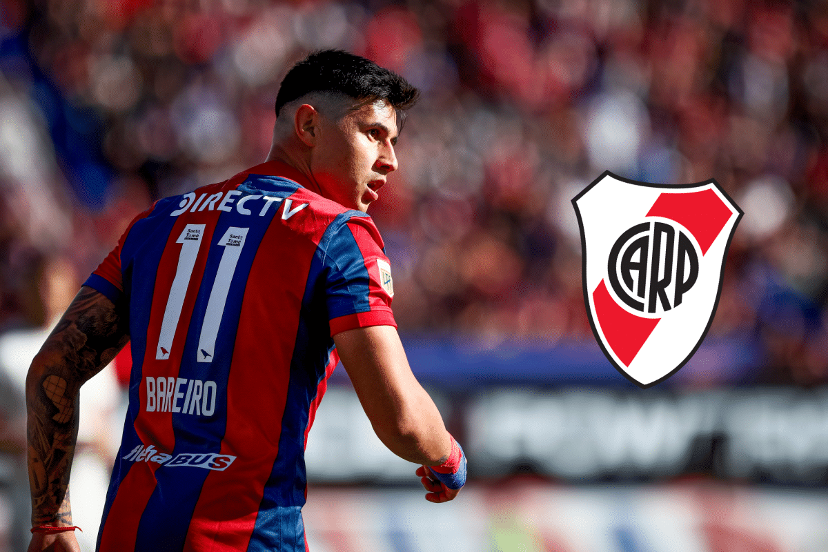 River se mete en la disputa por Adam Bareiro, el goleador de San Lorenzo