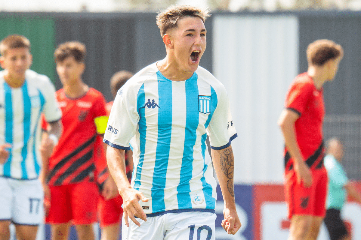 Quién es Matías Acevedo, la joya de Racing que está cerca de firmar su primer contrato como profesional