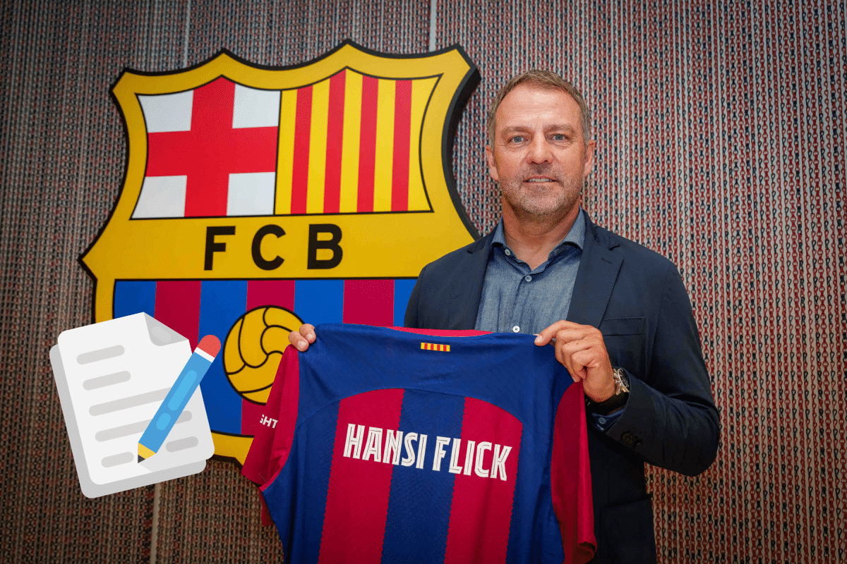 Barcelona oficializó la llegada de Hansi Flick: todos los detalles de su contrato