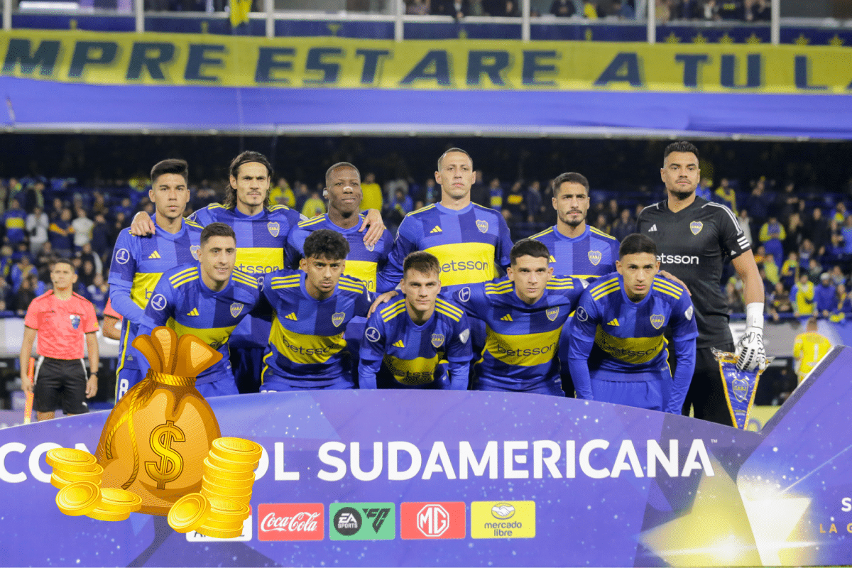 ¿Cuánto dinero ganó Boca Juniors por clasificar a los 16avos de final de la Copa Sudamericana?
