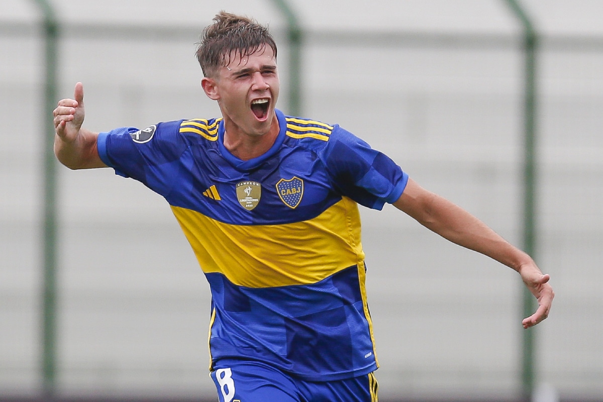 Quién es Santiago Dalmasso, el futbolista que firmó su primer contrato con Boca