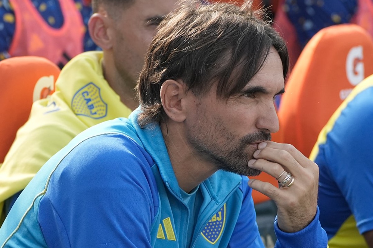 La justificación de Diego Martínez por el flojo rendimiento de Boca en Paraguay