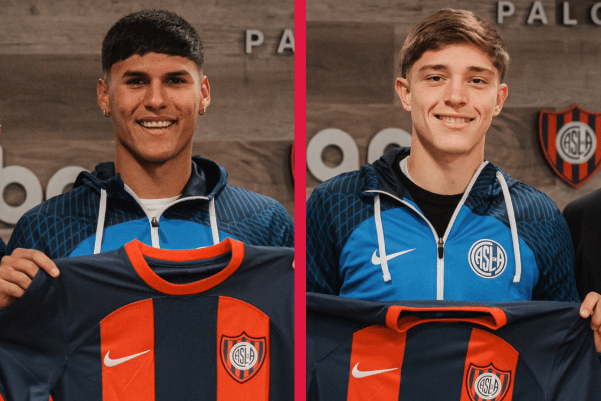 San Lorenzo les hizo el primer contrato profesional a dos juveniles: quiénes son y hasta cuándo firmaron