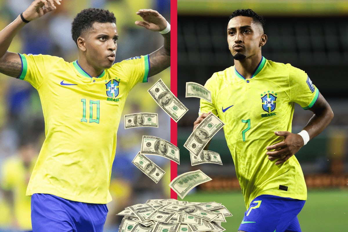 Brasil presentó su lista de 23 para la Copa América: los jugadores más CAROS del Scratch