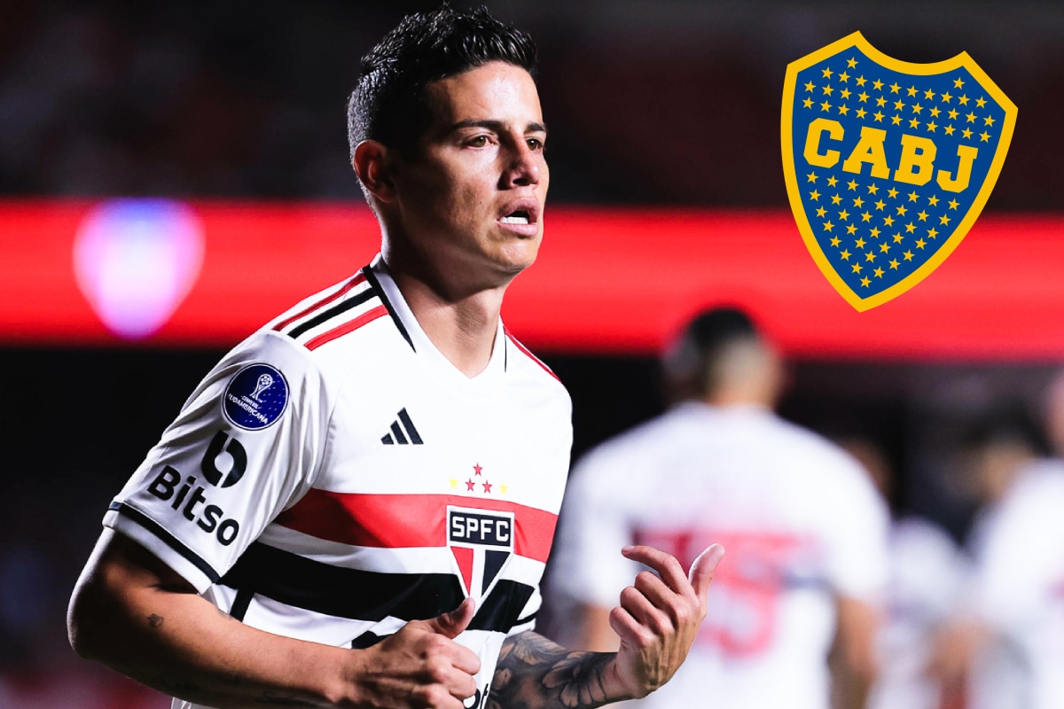 Bomba: Boca puso el ojo en James Rodríguez