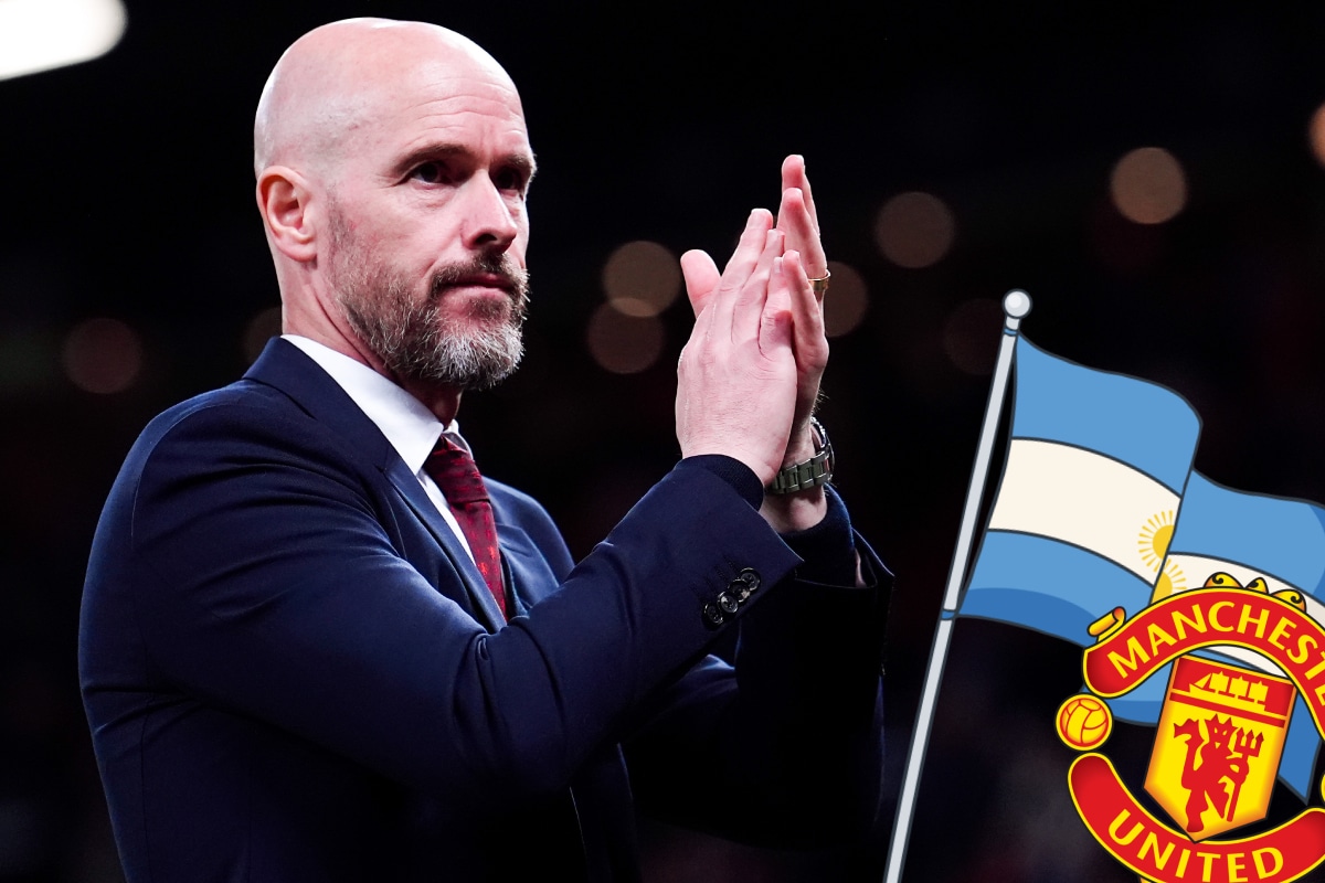 Es candidato: el argentino que podría reemplazar a Erik ten Hag en Manchester United como DT