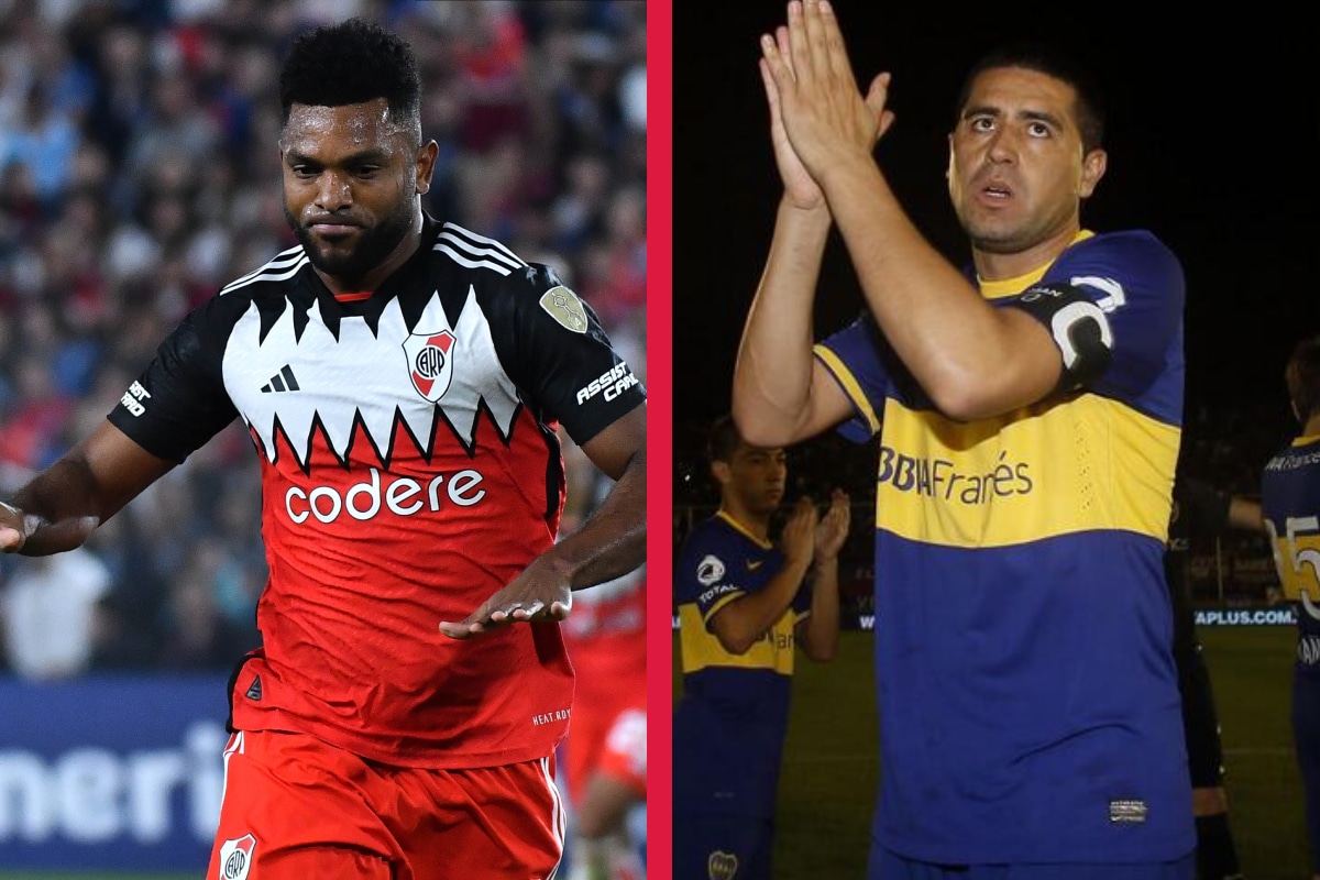 El récord de Riquelme que Miguel Ángel Borja superó tras sus goles a Libertad