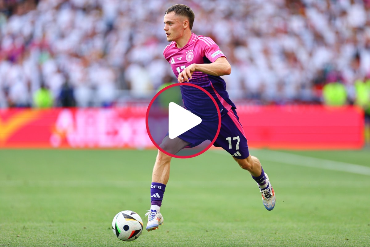 Eurocopa: el lujo viral de Florian Wirtz tras el triunfo de Alemania ante Hungría