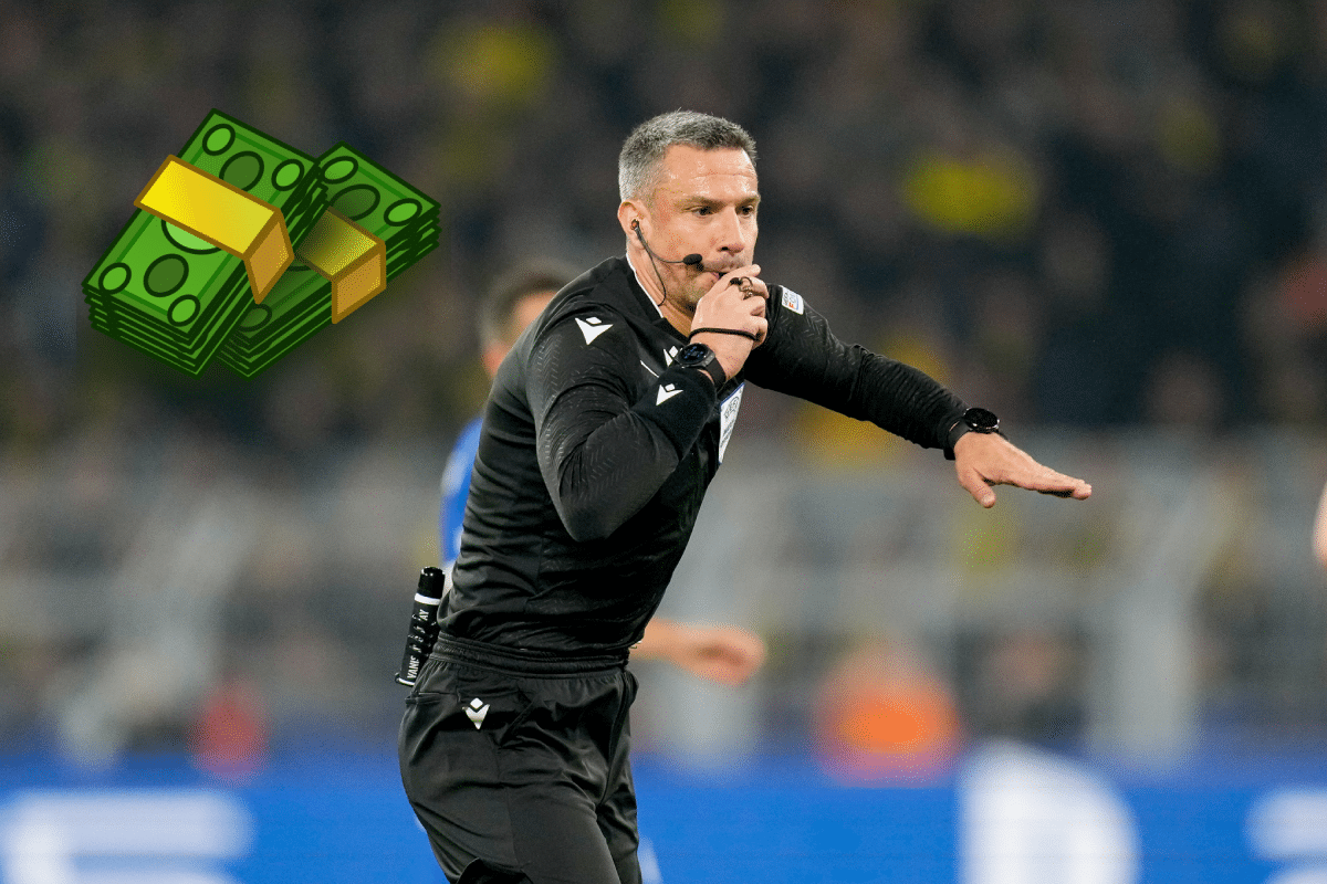 La IRRISORIA cantidad de dinero que gana el árbitro de la final de la Champions League por dirigir el partido