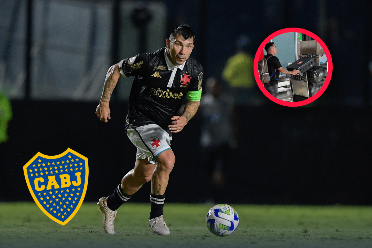 Mercado de pases Boca: Así se fue Gary Medel de Brasil para convertirse en refuerzo Xeneize
