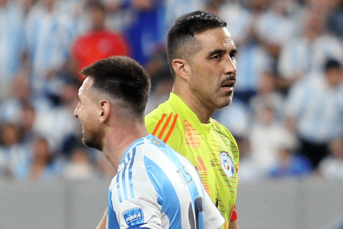Copa América: ¿de qué hablaron Messi y Claudio Bravo antes de Argentina – Chile?