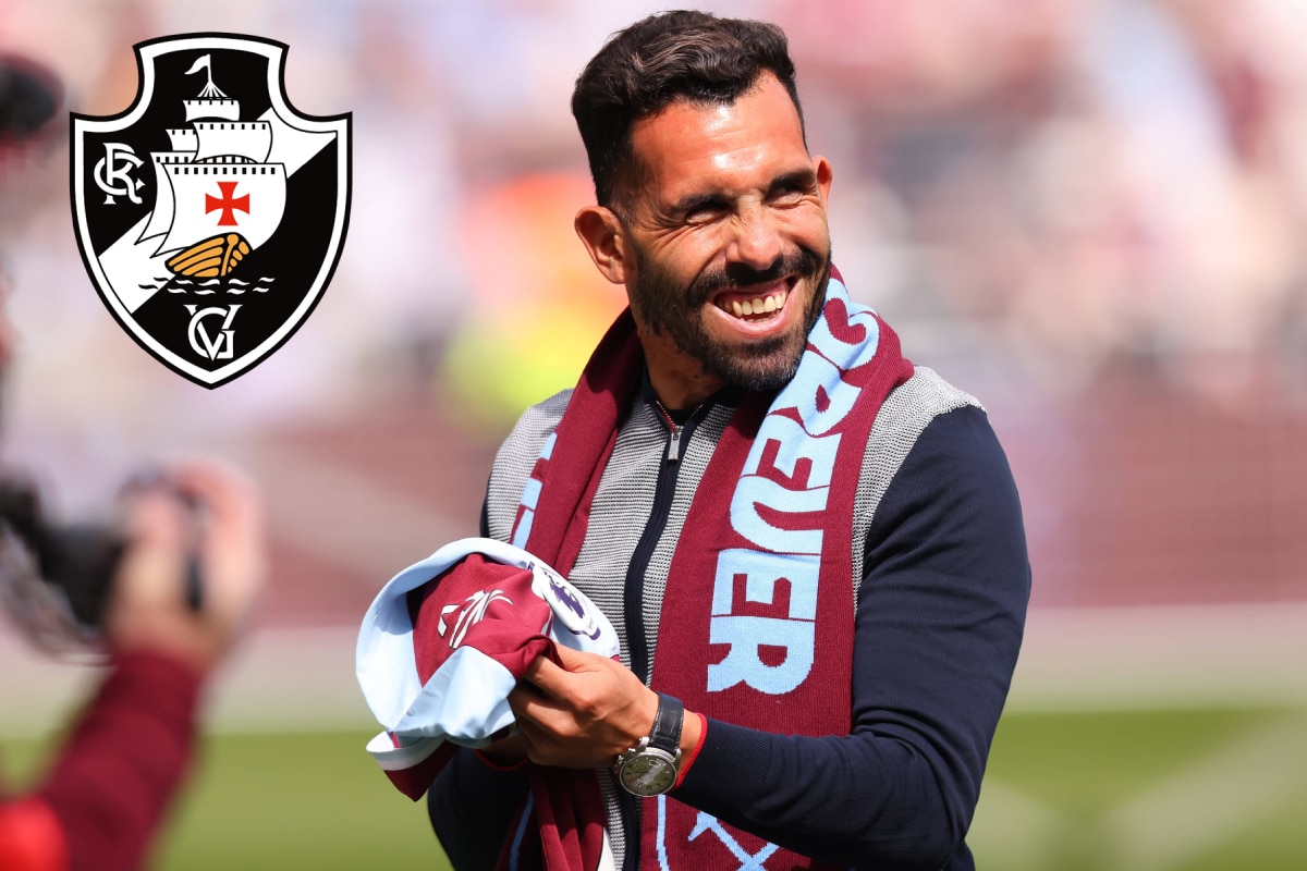 Mercado de pases: el motivo por el que Vasco Da Gama rechazó a Carlos Tevez como DT
