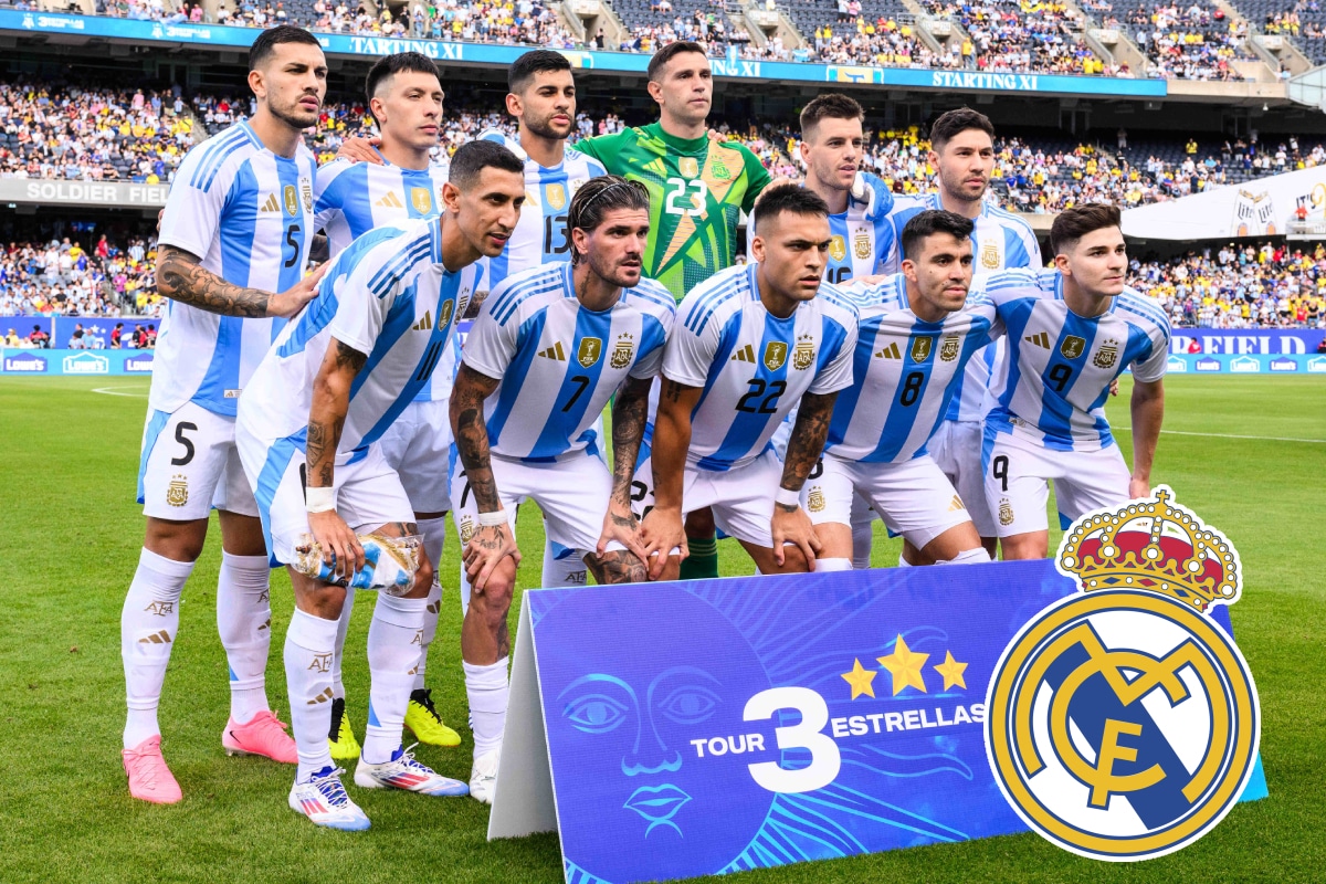 Rompe el mercado: Real Madrid quiere fichar a una figura de la Selección Argentina