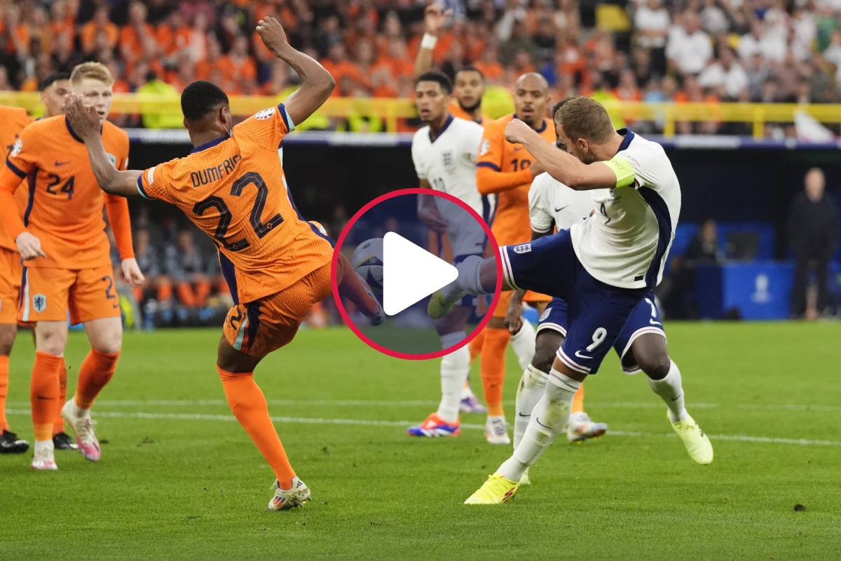 Eurocopa: el insólito penal de Dumfries a Harry Kane en Países Bajos – Inglaterra