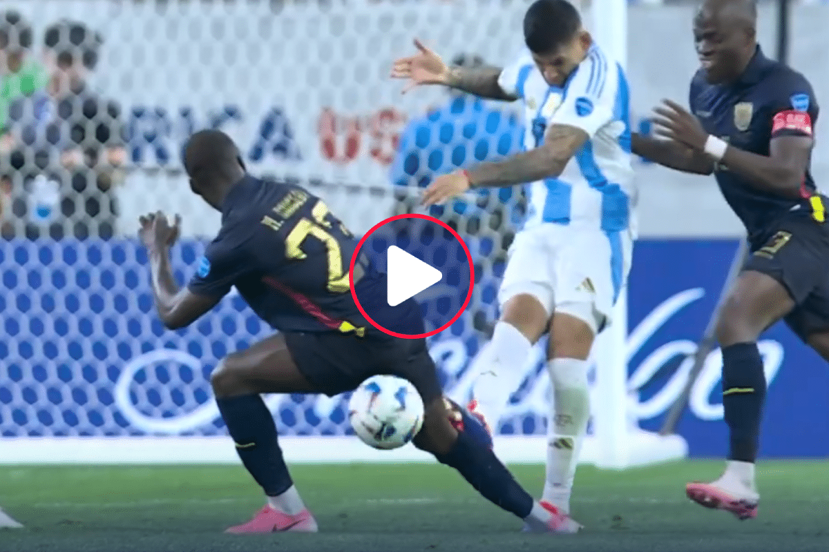 Copa América: ¿era roja a Cuti Romero su plancha contra Moisés Caicedo en Argentina – Ecuador?