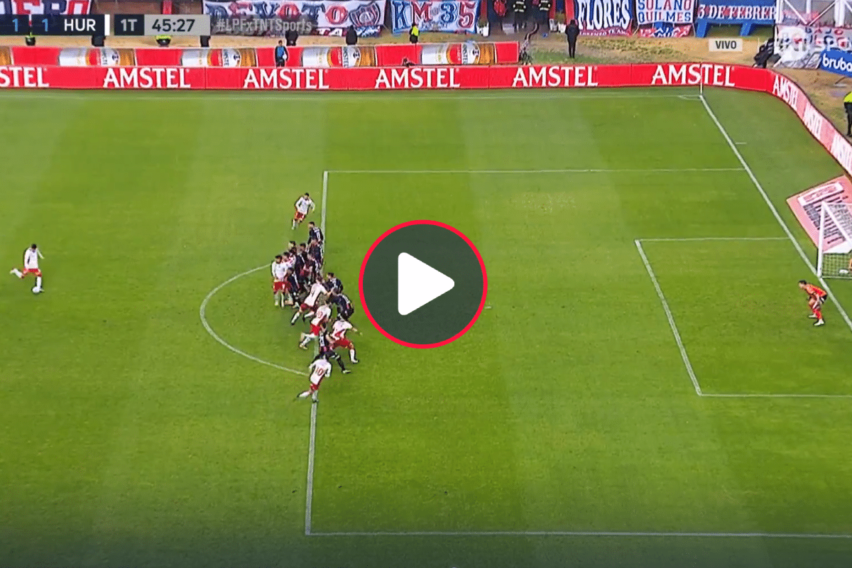 Liga Profesional de Fútbol: el golazo de tiro libre de Williams Alarcón en el empate de San Lorenzo – Huracán